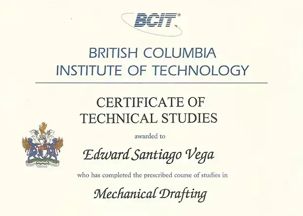 Mechanical Drafting Certificate